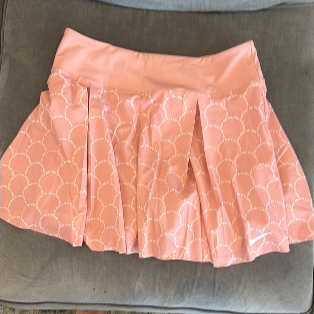 Pink Pleated Nike Women’s Tennis Skirt
